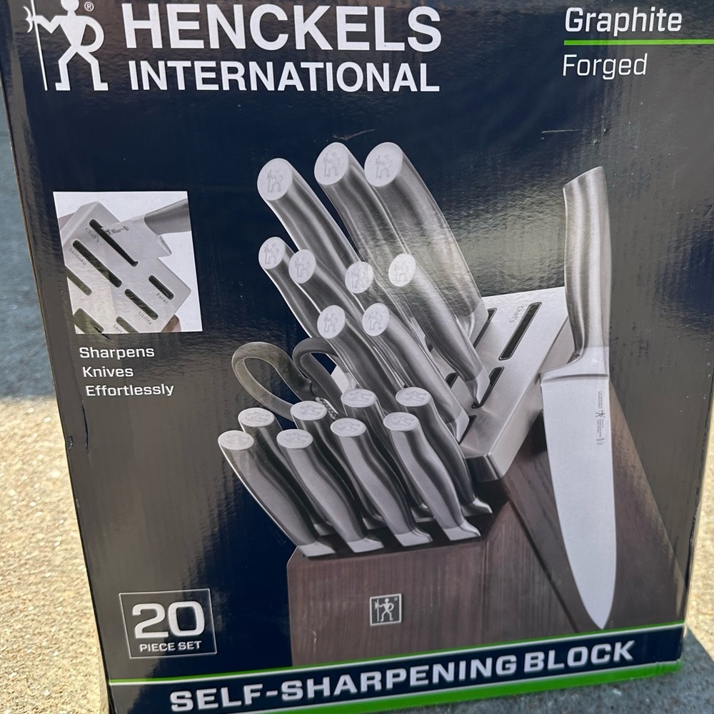 Henckels international self shaper block 20 piece set